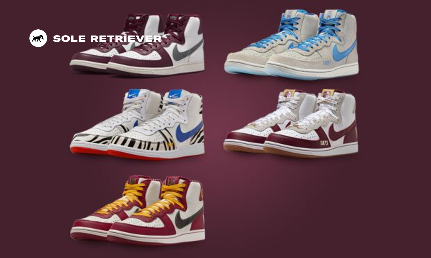 NIKE x Spelman College ☆ Terminator High Nike Terminator High Spelman College Size 13M [FV2084-001