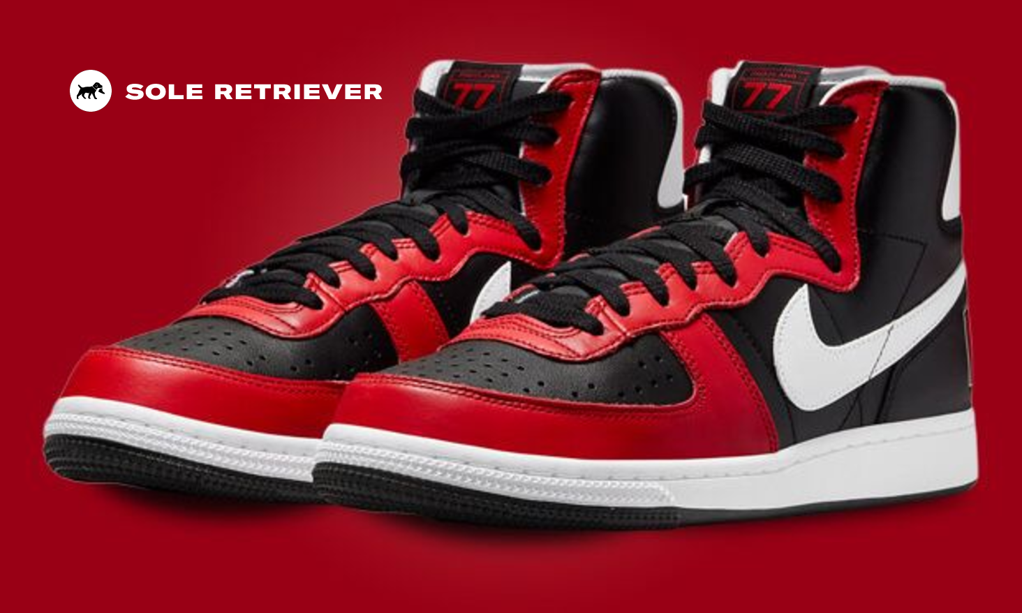 ★Nike★Terminator High Black and University Red★大人気★ Terminator High 'Black and Phantom' (FD0394-030) Release