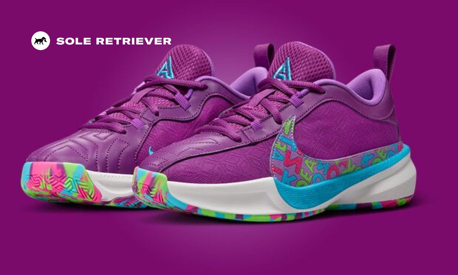 The Kids' Exclusive Nike Zoom Freak 5 Alphabet Joins The Letter