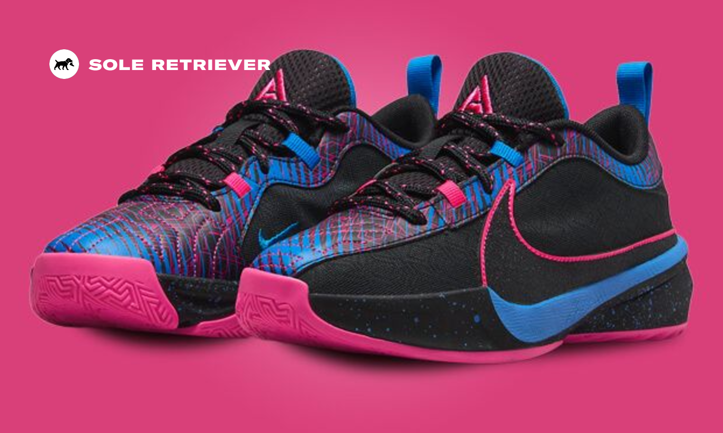 Nike Freak 5 GS [DZ4486-600] Kids Basketball Shoes Gym Red