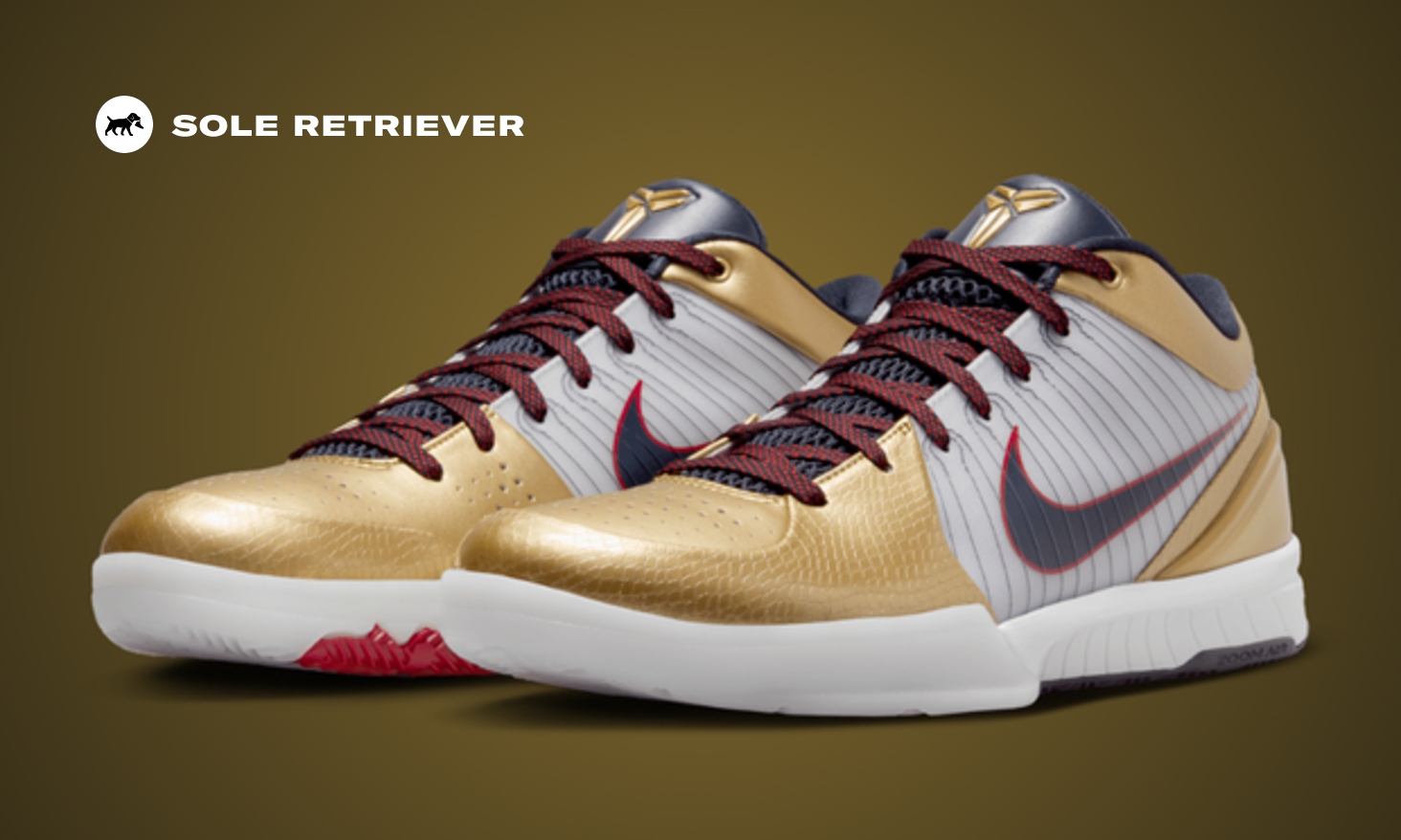 NIKE ☆ Kobe 4 Protro ‘Gold Medal’ Nike Kobe 4 Protro 'Gold Medal' FQ3544-100 Release Date