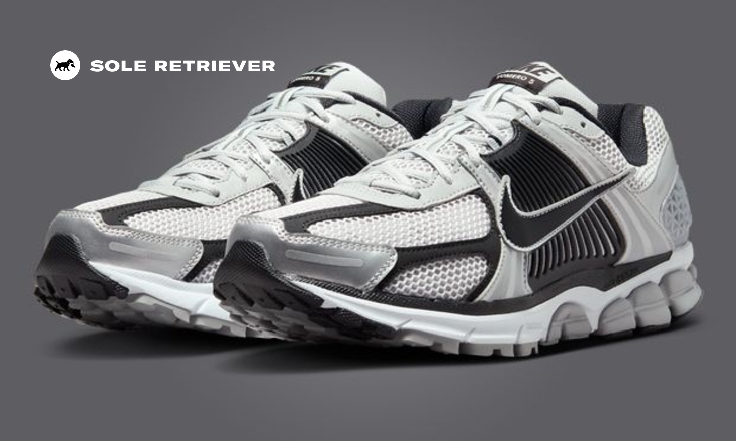 ★ナイキ★ Nike Zoom Vomero 5 \"llic Silver/Black\" Nike Zoom Vomero 5 Metallic Silver Black Men's - FJ4151-004 - US