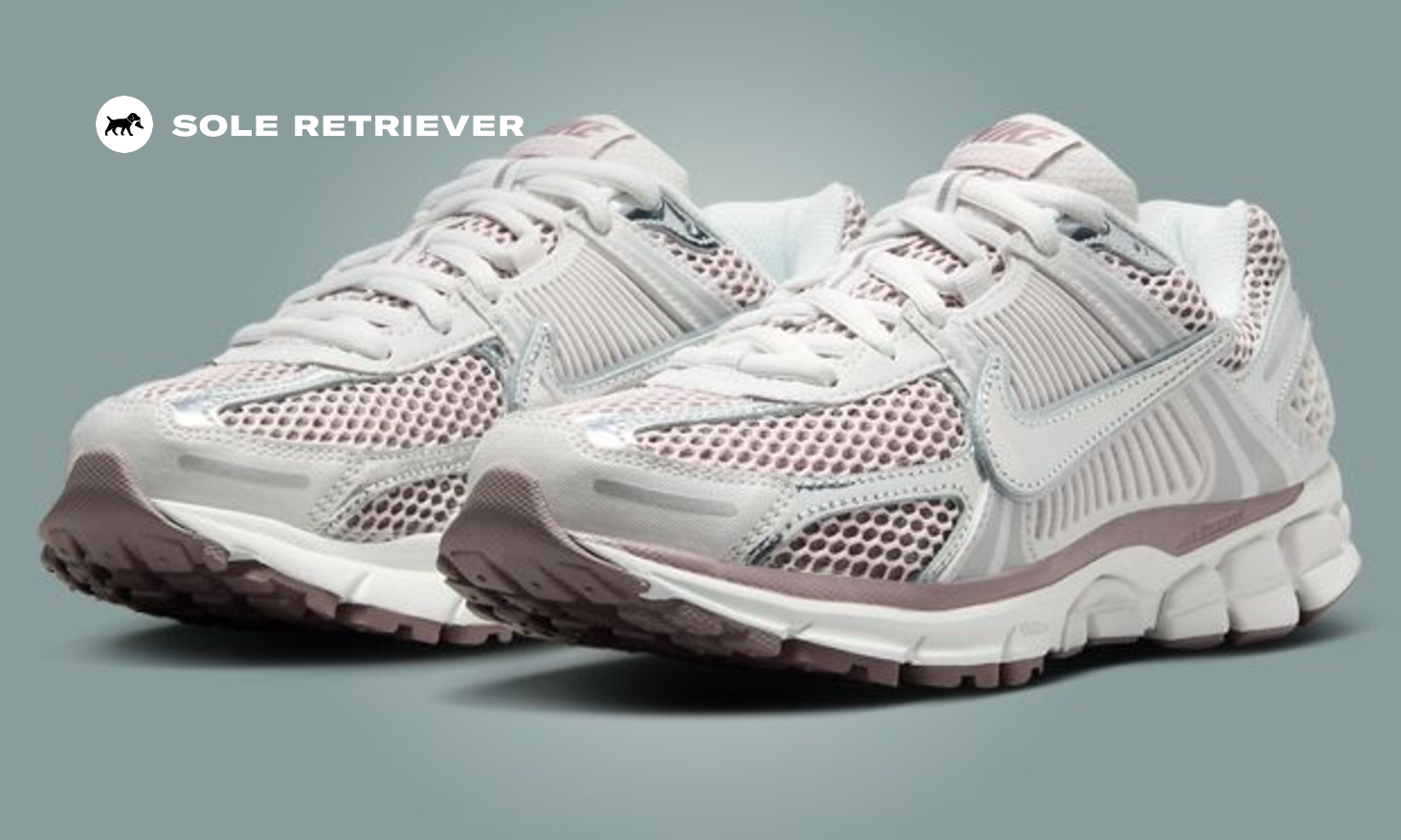 靴 Nike Women's Zoom Vomero 5 Bust Gray The Nike Zoom Vomero 5 Vast Grey Taupe Grey is Available Now