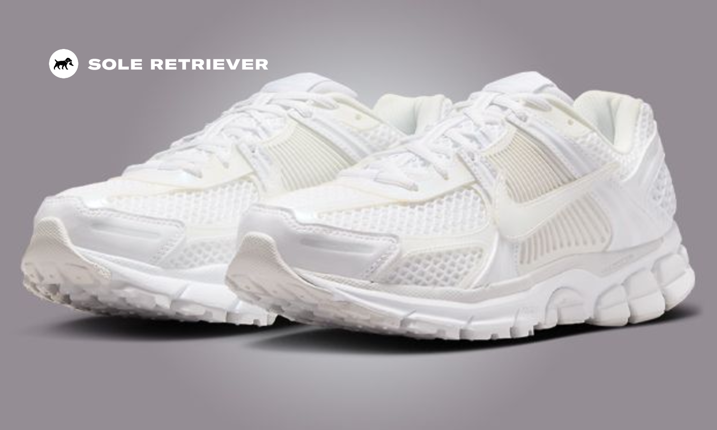 The Women's Nike Zoom Vomero 5 White Summit White Releases