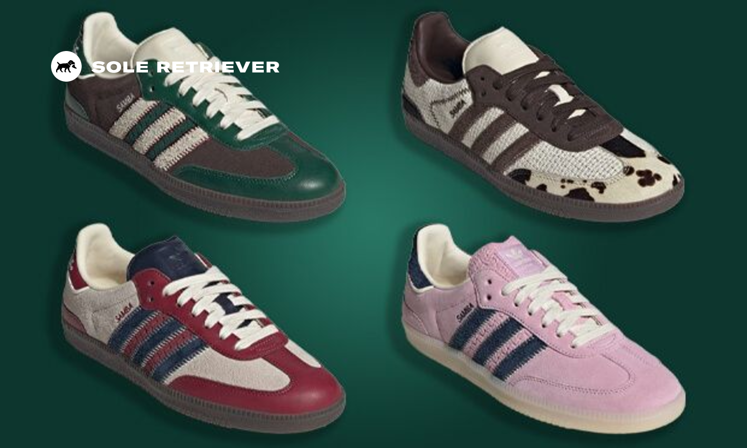 adidas Samba OG notitle Green サンバ ノータイトル グリーン adidas notitle x Samba Green ID6022 (adidas/スニーカー