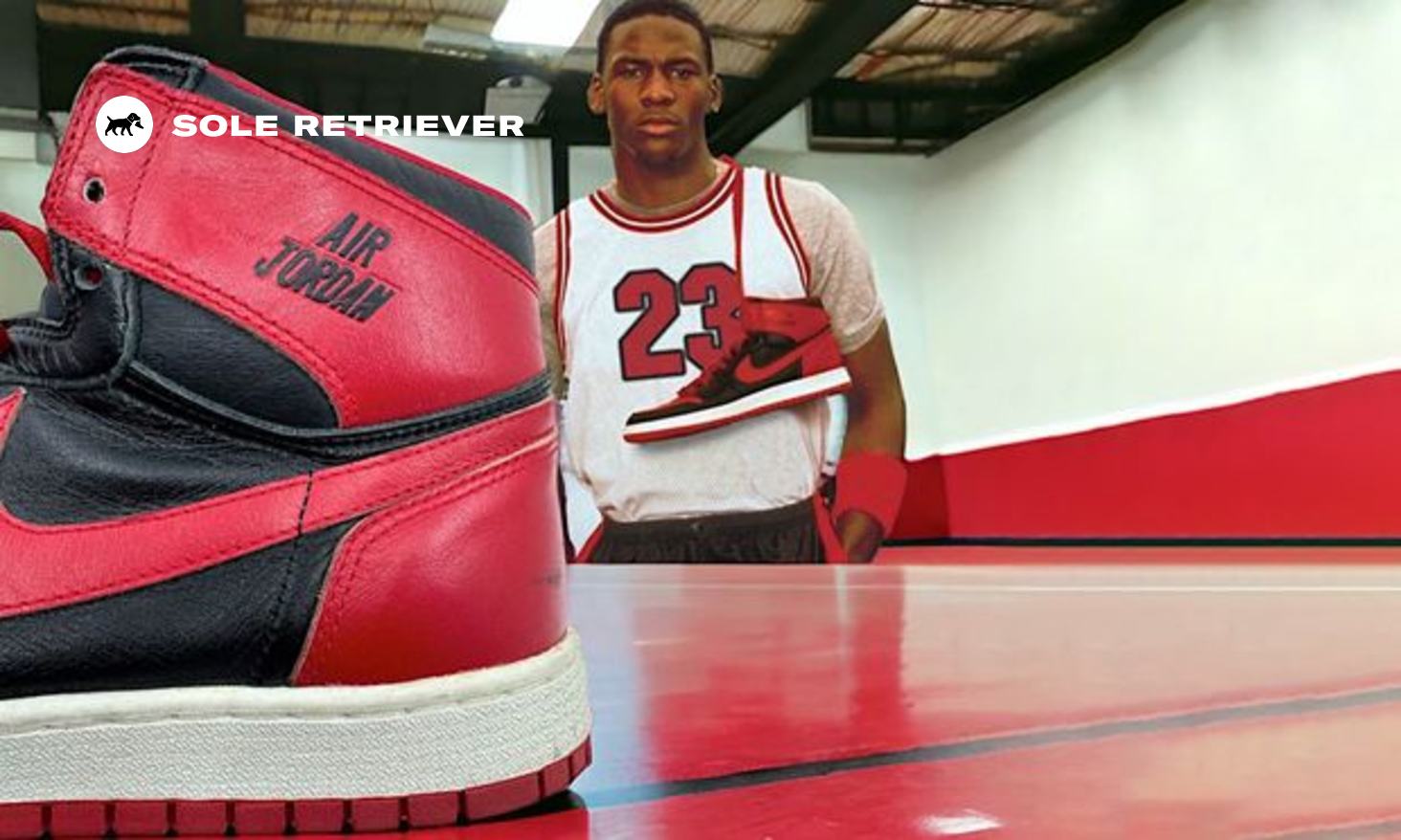 An Original Air Jordan 1 Bred Prototype is Up For Auction