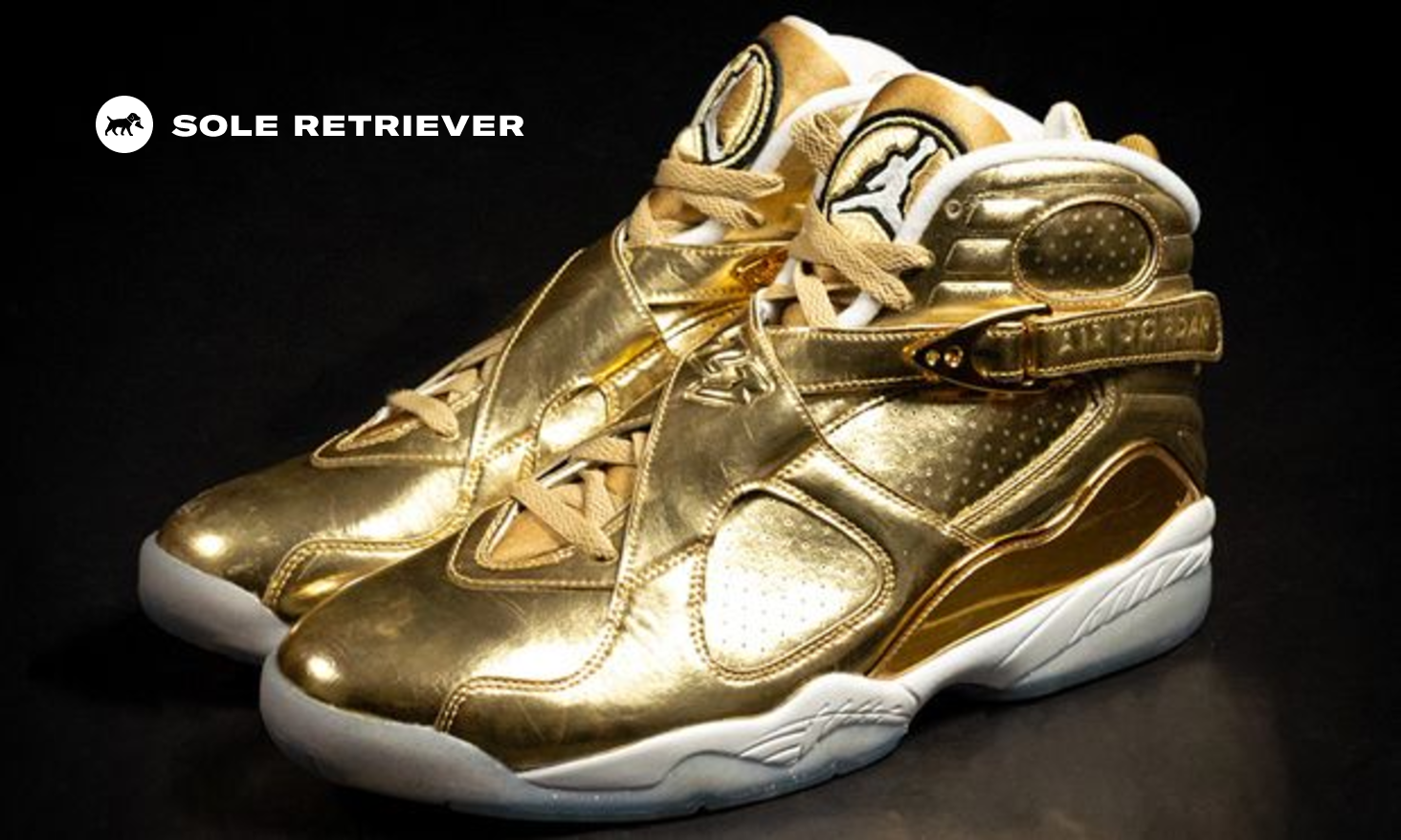 A Golden OVO x Air Jordan 8 Sample Appears