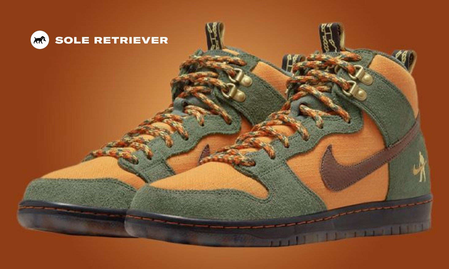 PASS~PORT × Nike SB Dunk Hi \"Work Boot\" Nike SB Dunk High Pass~Port Work Boots Men's - DO6119-300 - US