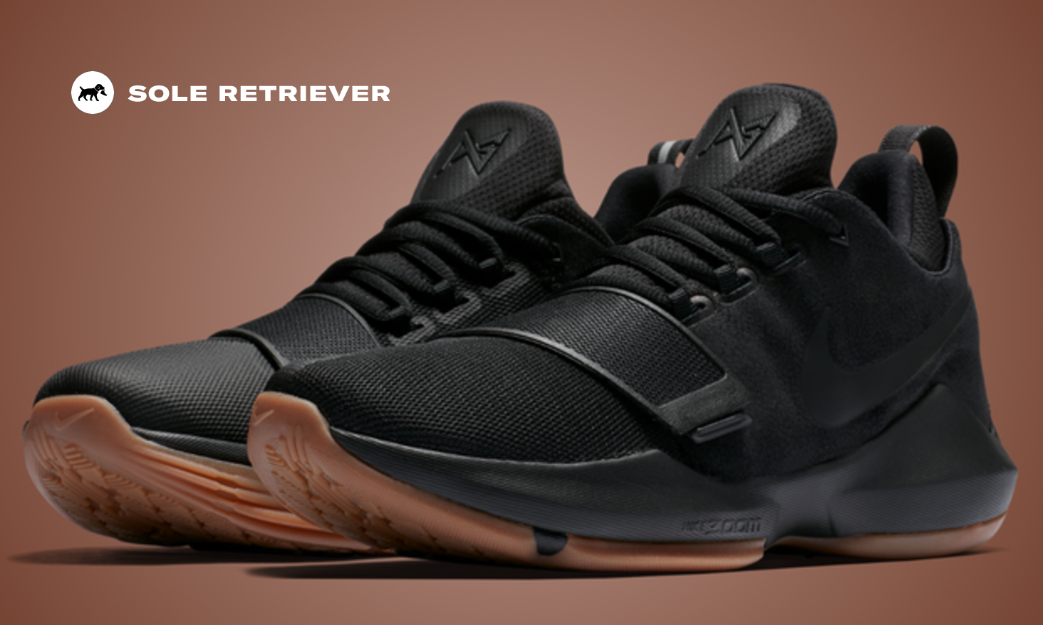 Paul George's Nike PG 1 Returns in a Classic Black Gum Colorway