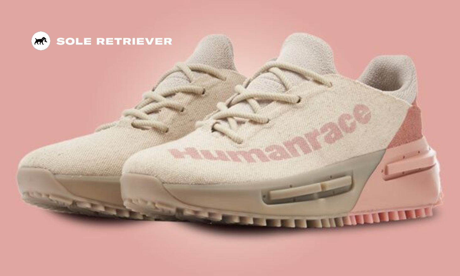 The Pharrell Williams x adidas NMD_S1 MAHBS Oatmeal Pink Releases November  2023