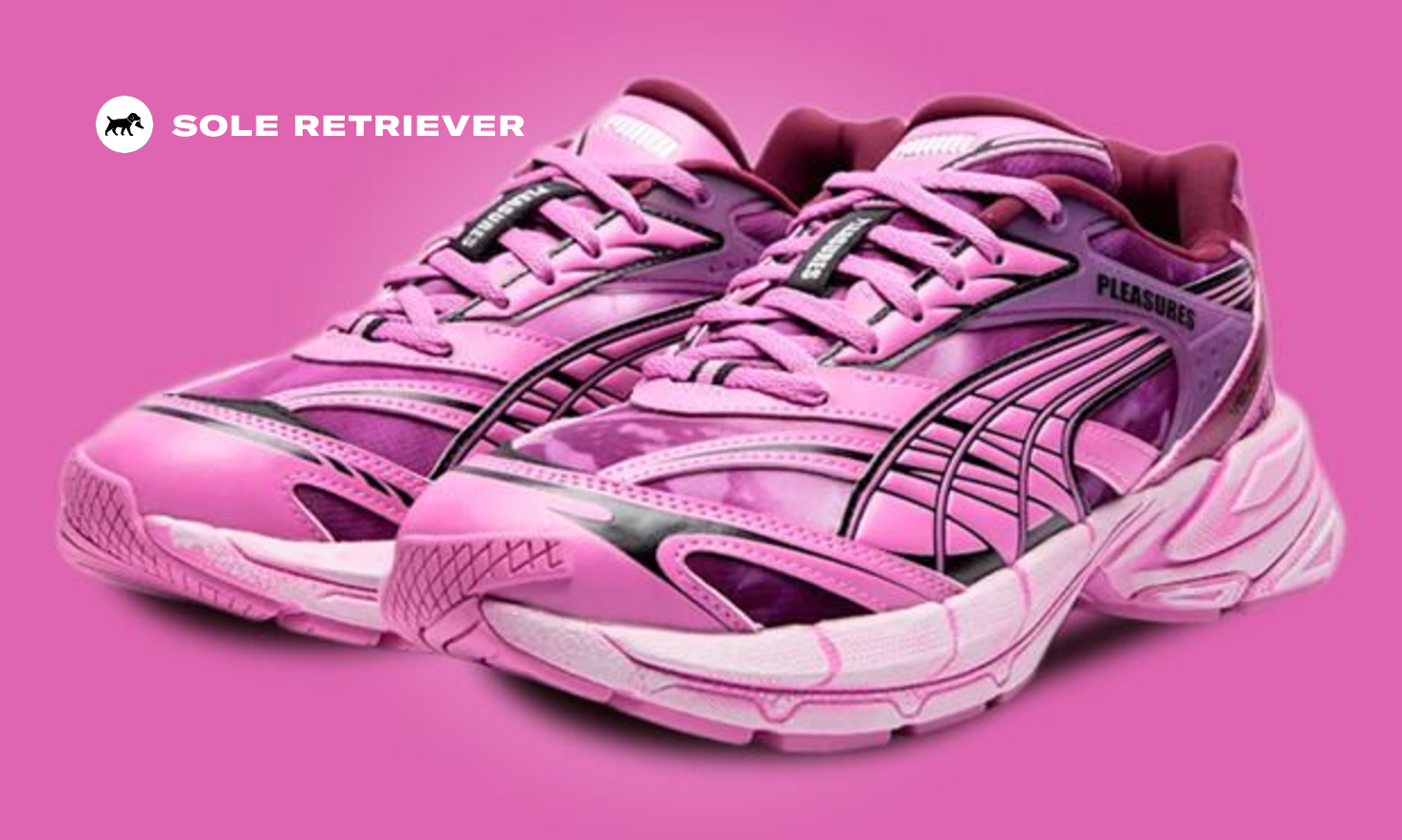 PUMA x PLEASURES Velophasis Layers PLEASURES スニーカー PUMA x PLEASURES Velophasis Layers Sneakers | PUMA