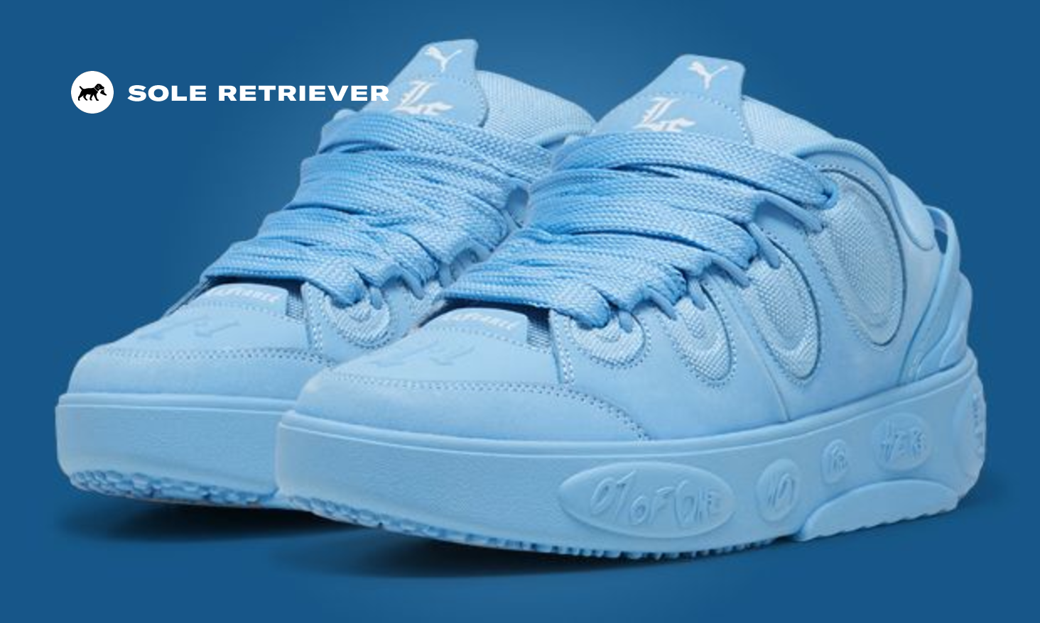 PUMA LaFrance スニーカー ブルー ロープカスタム lanvin puma-lafrance-1-of-1-release-