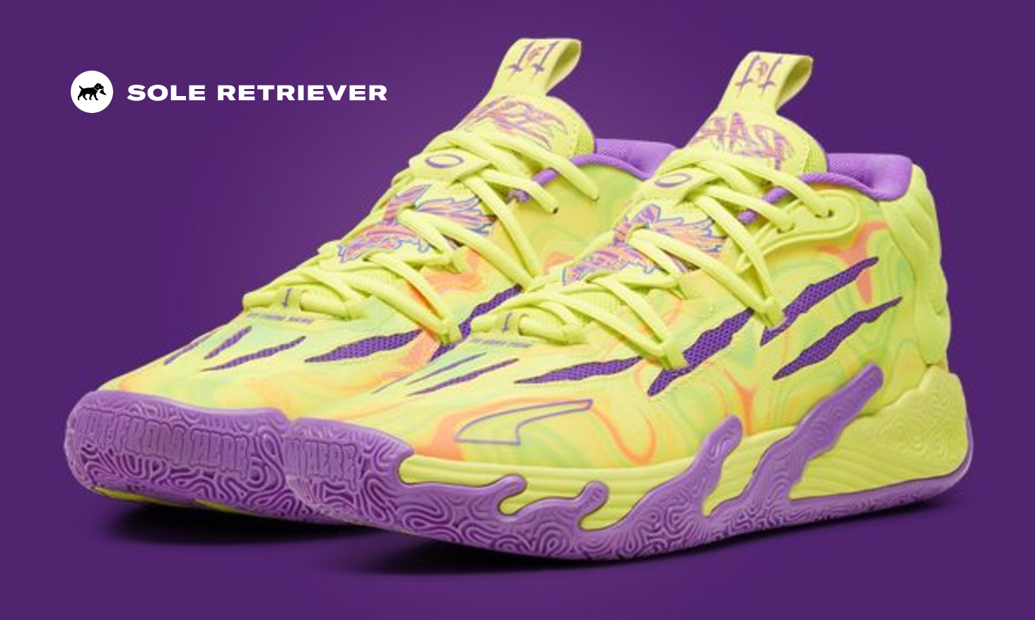 ◆正規品◆PUMA MB 03 SAFETY YELLOW PURPLE GLIMMER◆送料込◆ Puma MB.03 “Spark” (Safety Yellow/Purple Glimmer) - Style