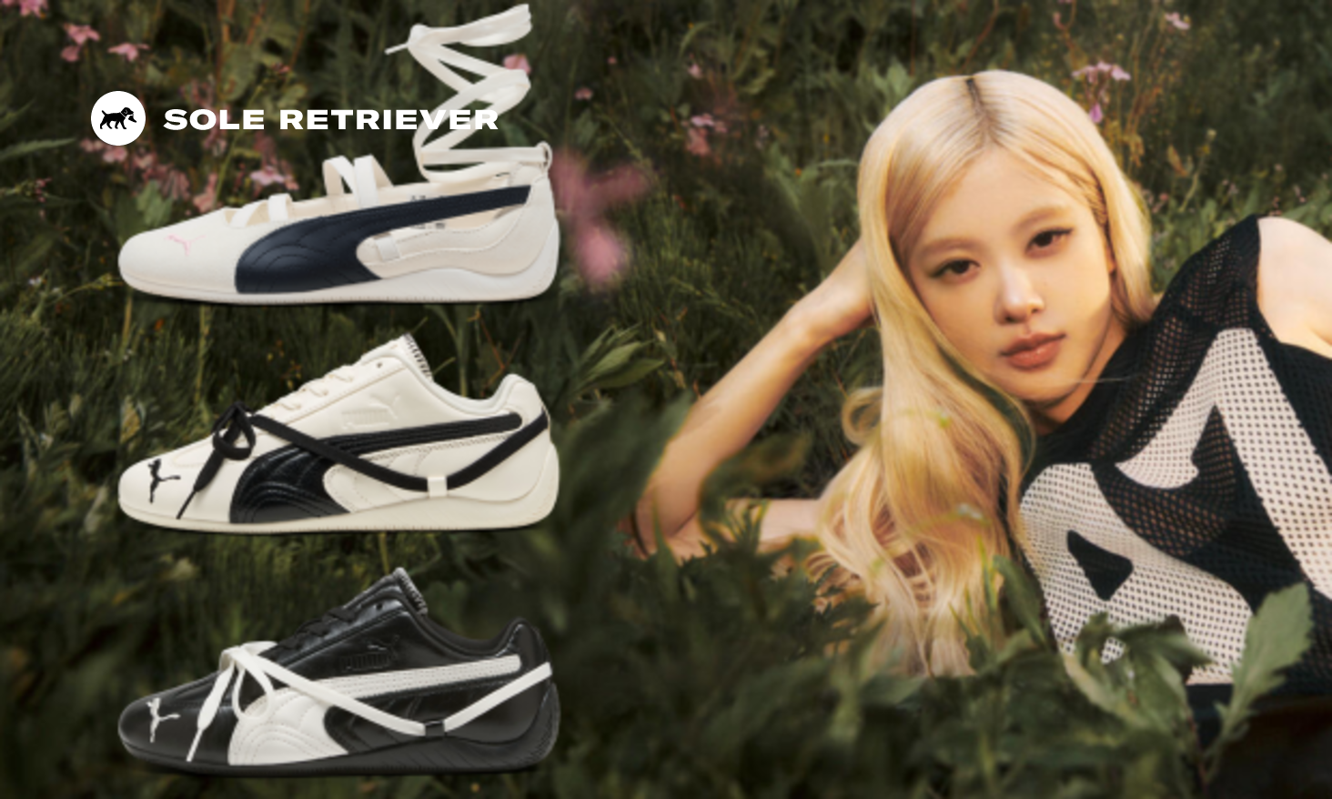 新品 PUMA SPEEDCAT LEA X ROSE BLACKPINK PUMA プーマ SPEEDCAT スピードキャット × ロゼ スニーカー LEA