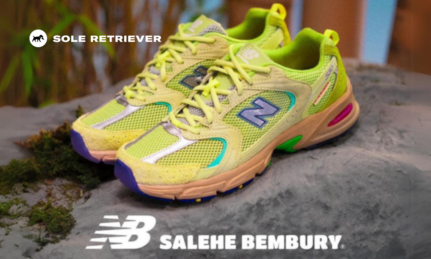 ★Salehe Bembury x New Balance★530 Dusty Yellow Celery★ New Balance x Salehe Bembury 530 - Dusty Yellow / Celery