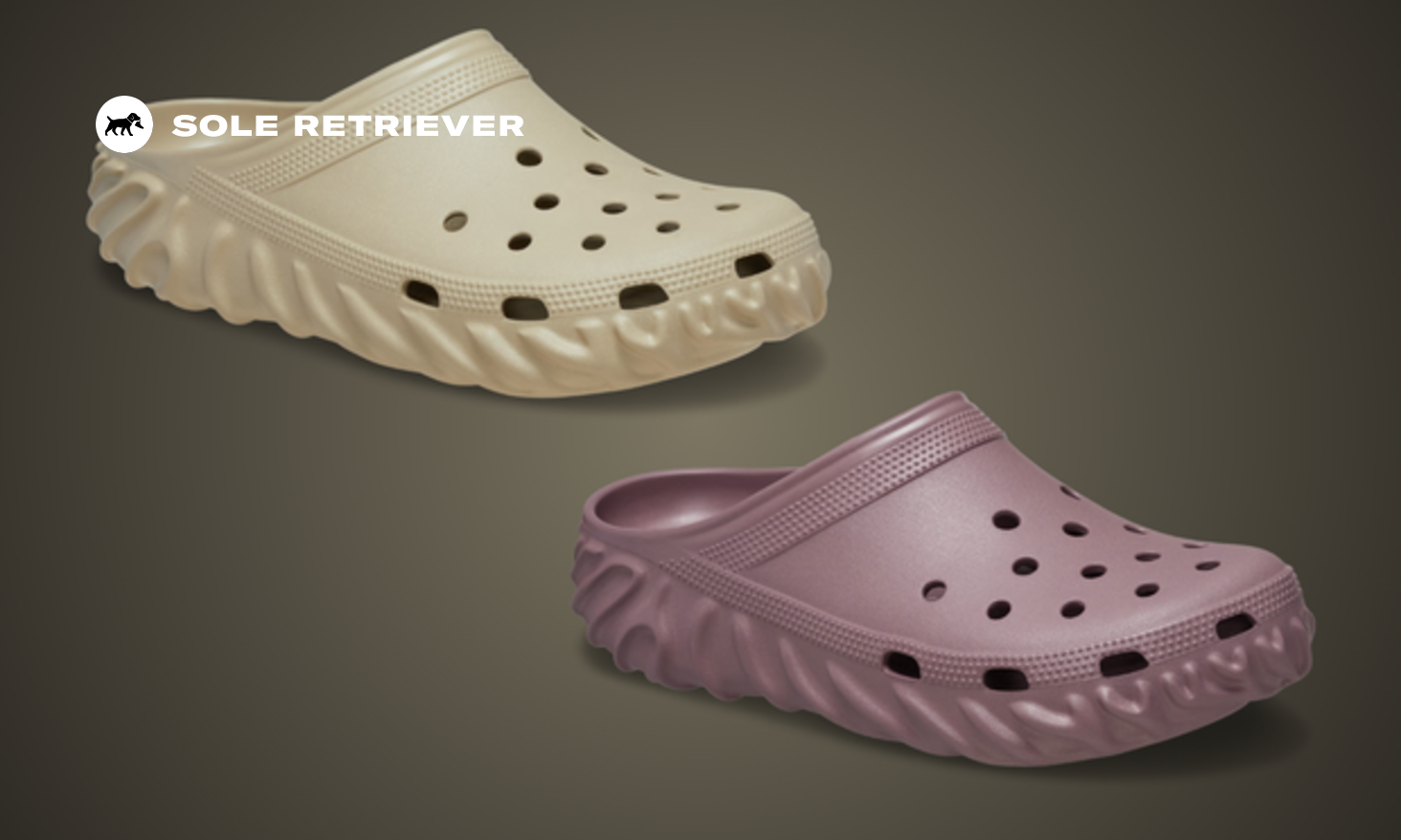 The Salehe Bembury x Crocs Pollex Saru Clog Mochi and Ginger