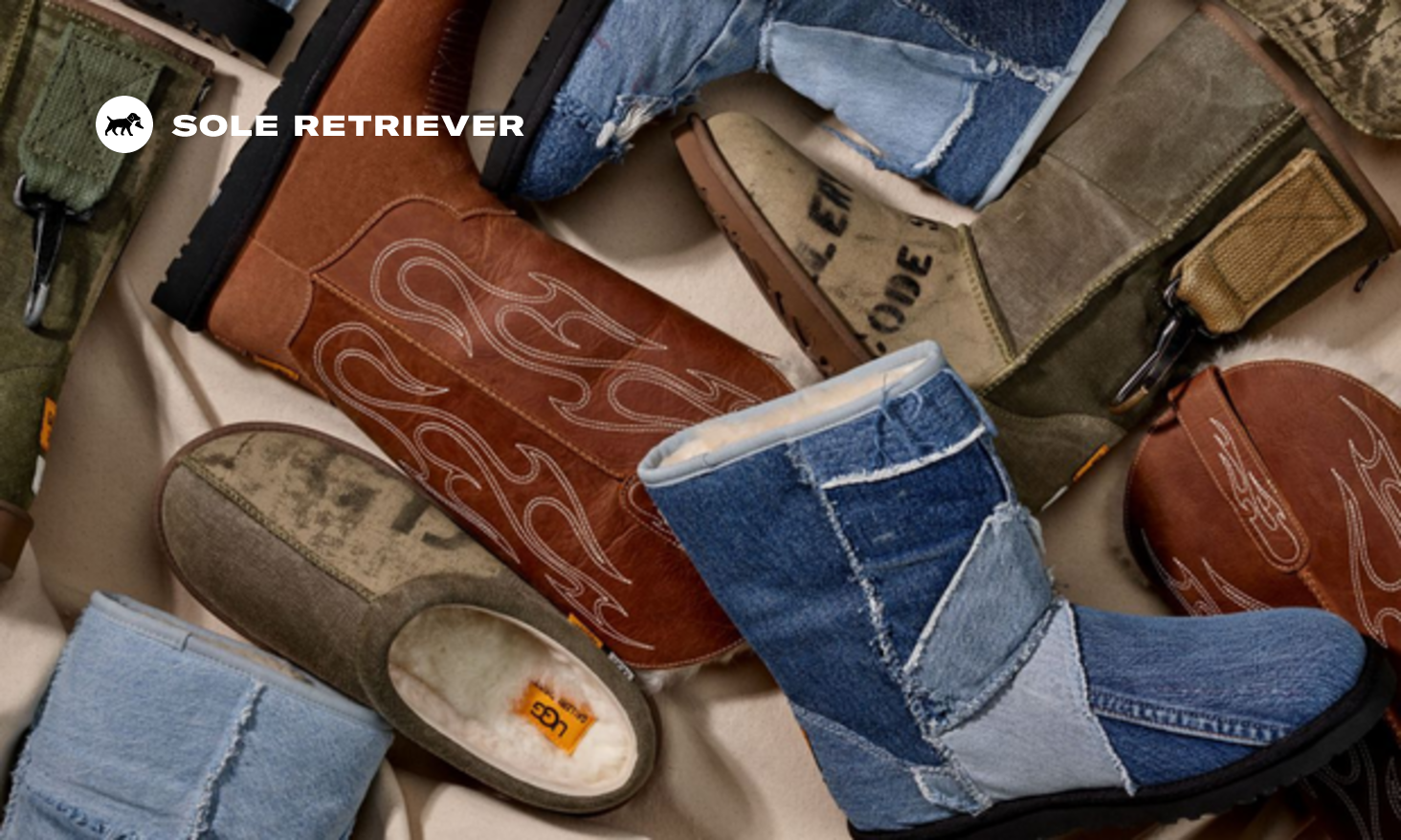 事*？様 GALLERY DEPT. UGGムートンブーツ デニム GALLERY DEPT. UGG DENIM BOOT | BLUE