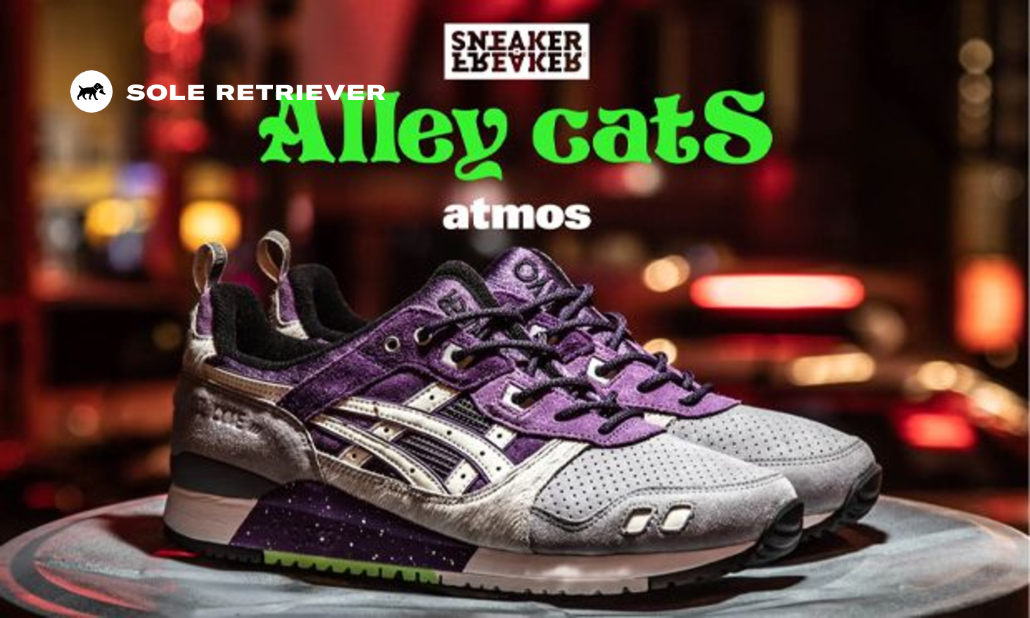 Sneaker Freaker And atmos Come Together For An Alley Cat Inspired