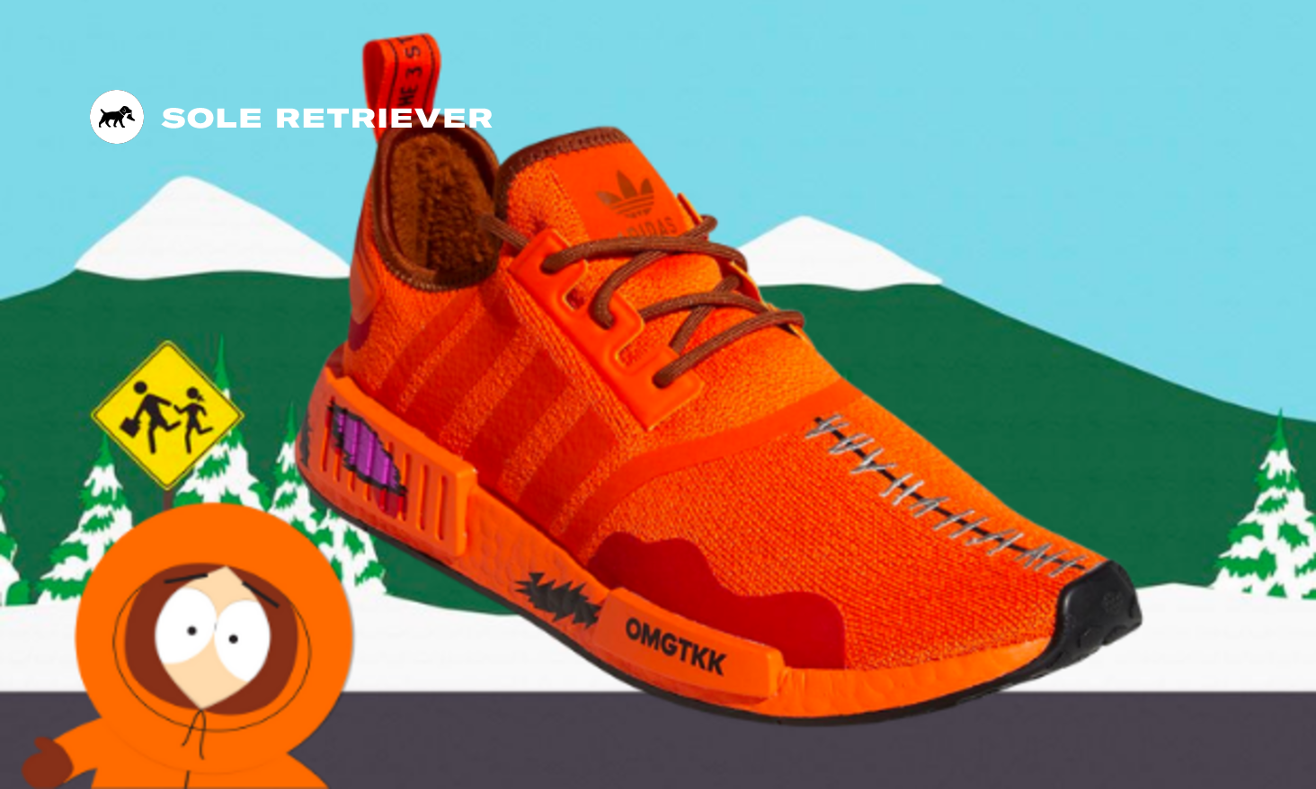 The adidas NMD R1 Kills South Park's Kenny McCormick