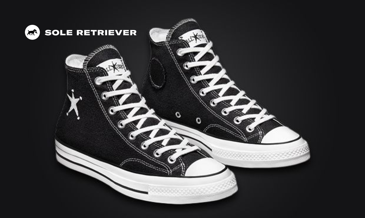 The Stussy x Converse Chuck 70 Hi Black is Restocking