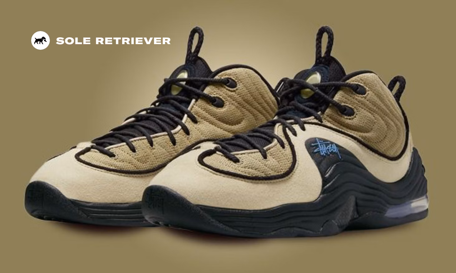 【STUSSY★】 NIKE AIR PENNY II The Stussy x Nike Air Penny 2 Rattan Restocks December 2023