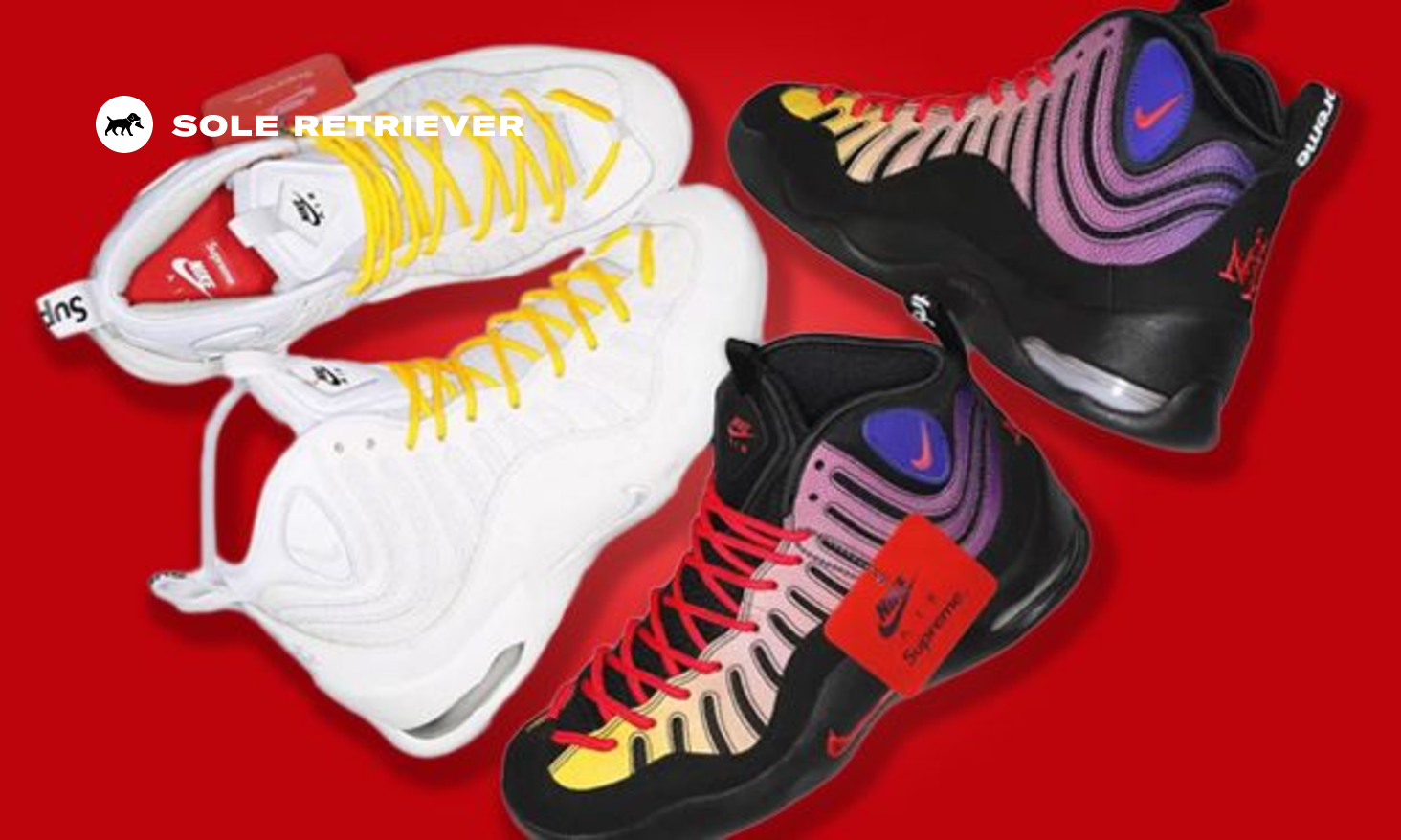 新作★送料/関税込★Supreme × Nike Air Bakin\"White/Amarillo\" Nike Air Bakin x SUPREME 'White Amarillo' DX3292-100 Men's