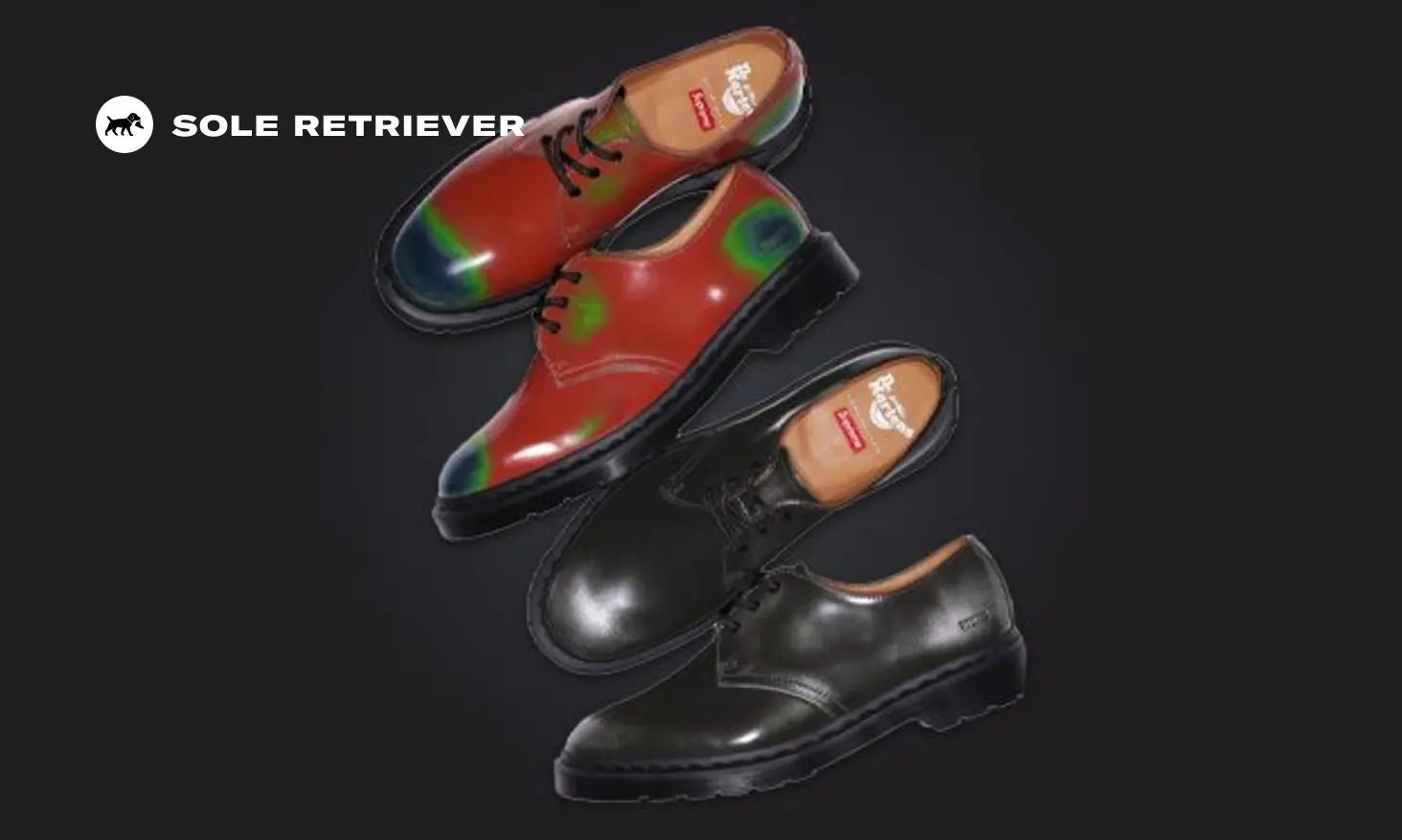 Supreme Dr. Martens 1461 3-Eye Shoe (SS24) - $188