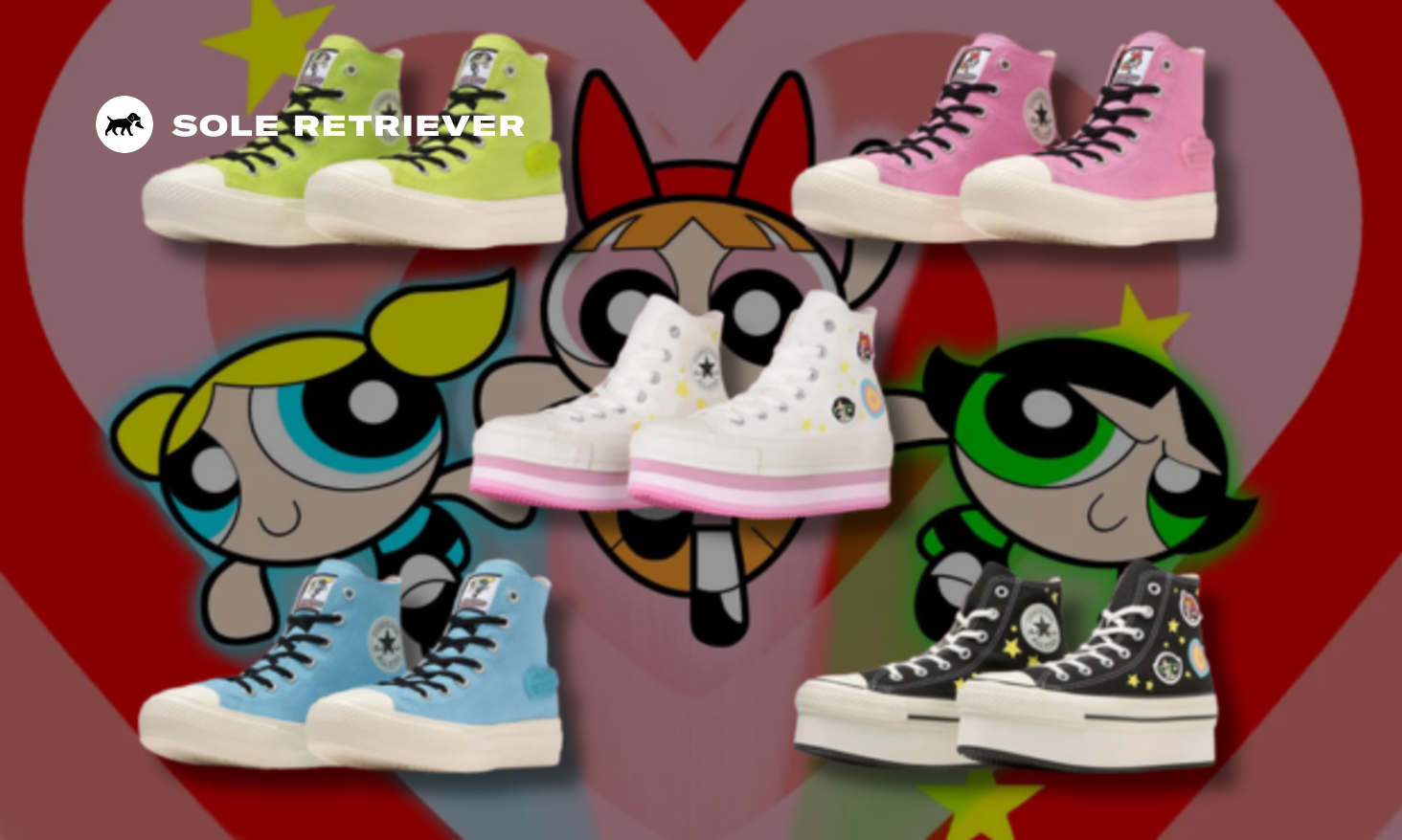 完売確実 CONVERSE ALL STAR CHNKYLINE HI THE POWERPUFF GIRLS Converse ALL STAR CHUNKYLINE HI / THE POWERPUFF GIRLS Black