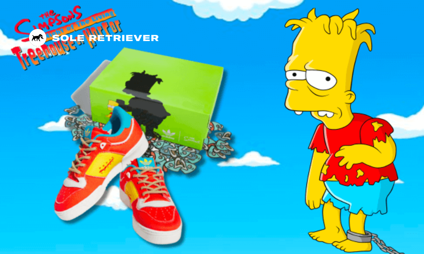 The Simpsons x adidas Rivalry 86 Low Treehouse of Horror