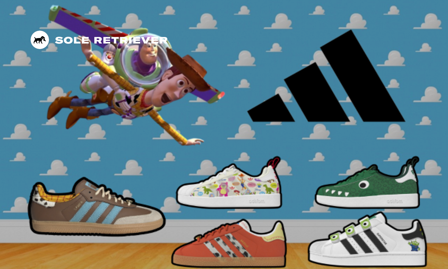 The Kids' Exclusive Toy Story x adidas Collection is Available Now