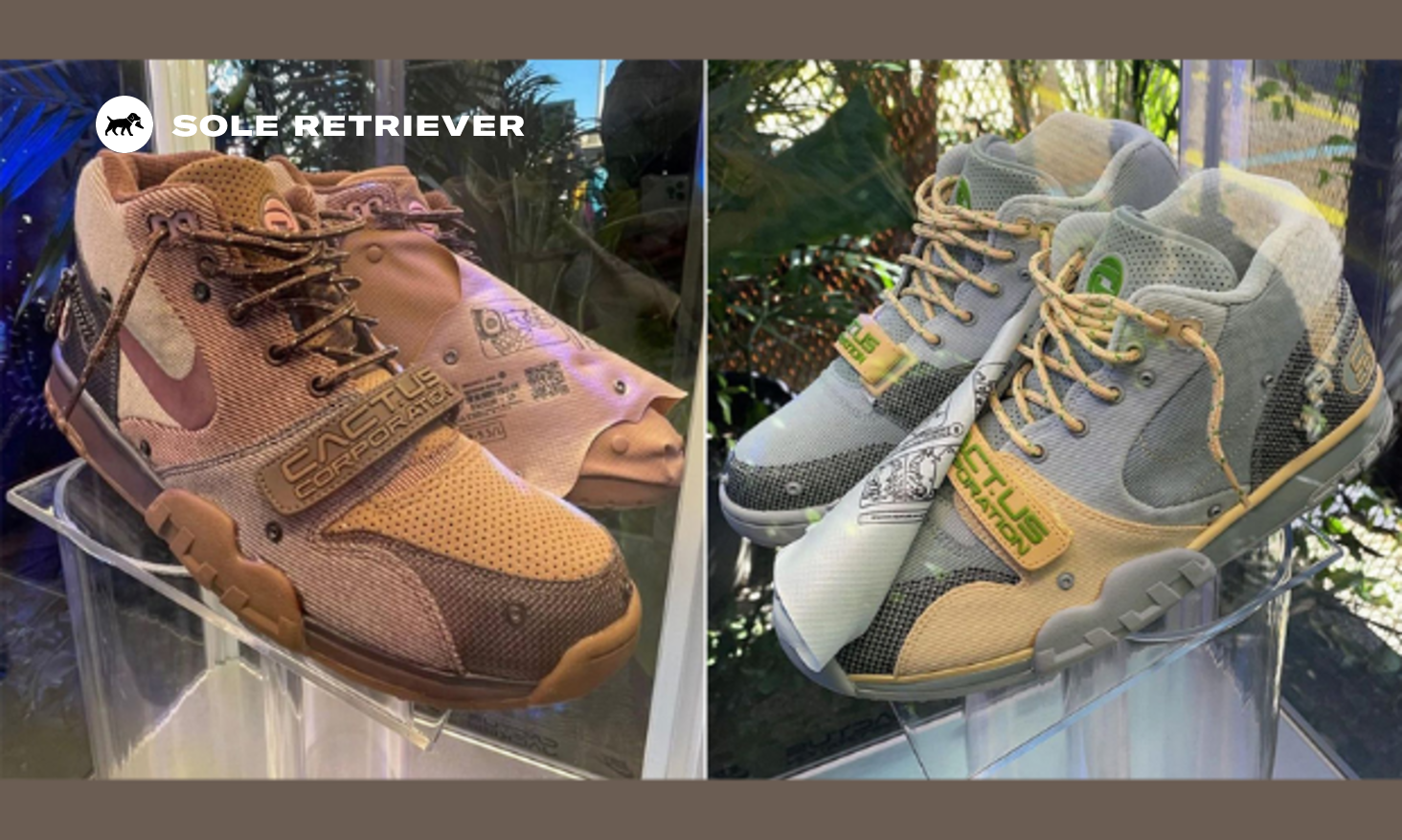 Travis Scott×NIKE Air Trainer 1 CJ Nike Air Trainer 1 SP Travis Scott Wheat Men's - DR7515-200 - US