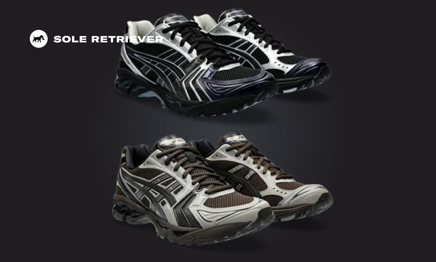 ASICS x atmos x Undermycar GEL-Kayano 14 'Black Pure Silver