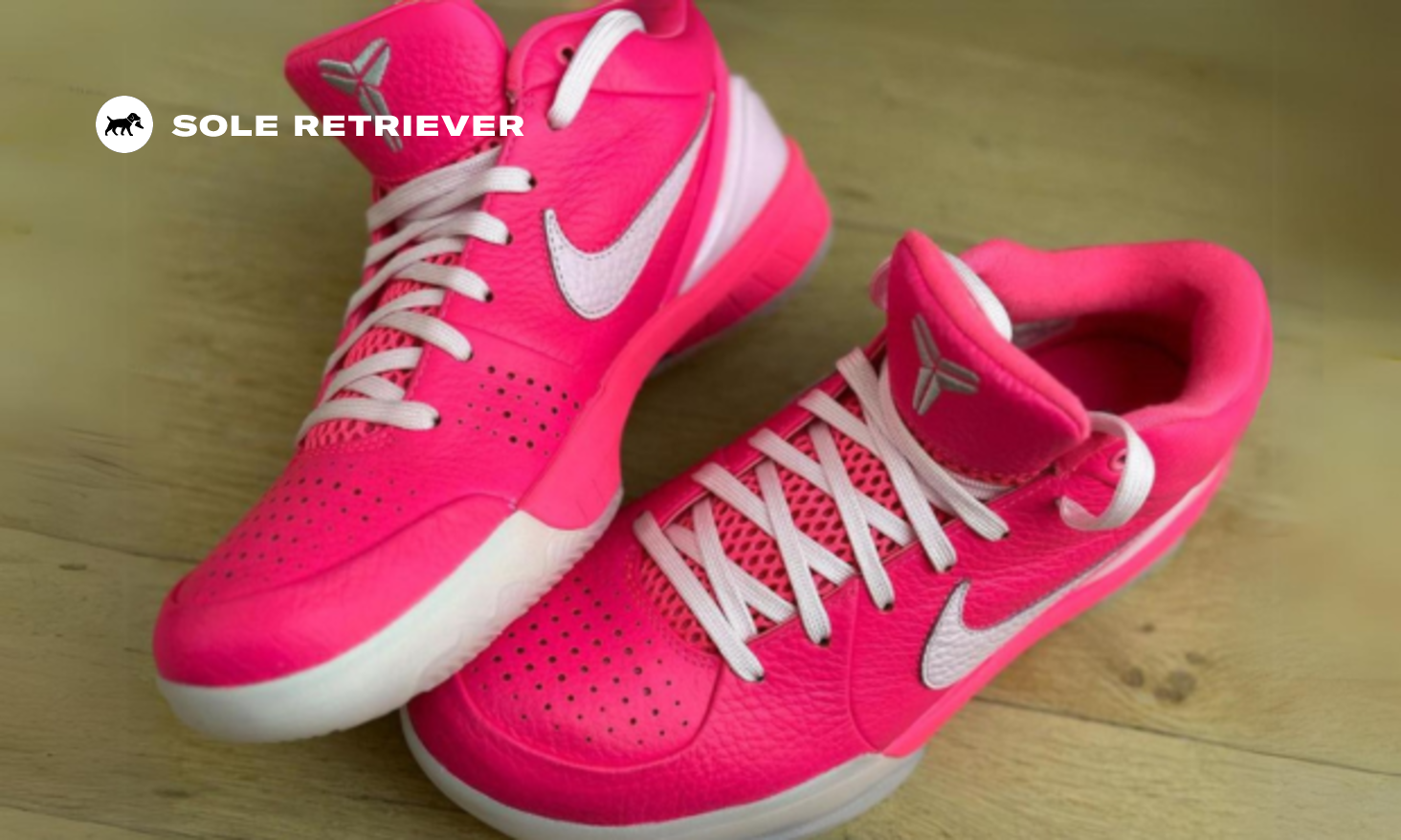 Vanessa Bryant Debuts a Nike Kobe 4 Protro Valentine's Day PE