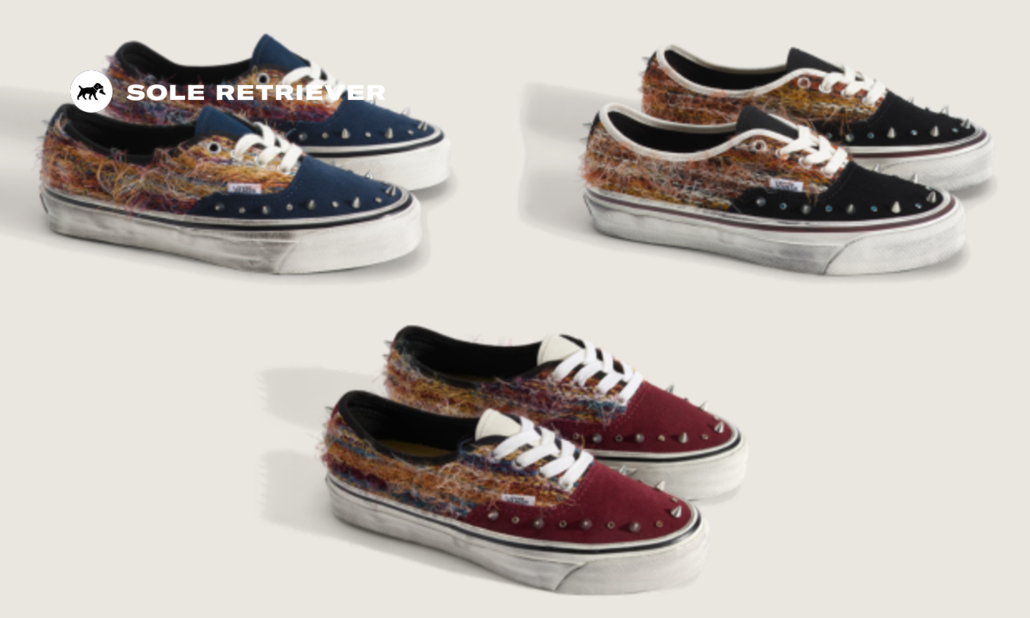 Official Images of the Vans Authentic Ibiza Pack Show Sharp Spikes and  Sunset Tweed