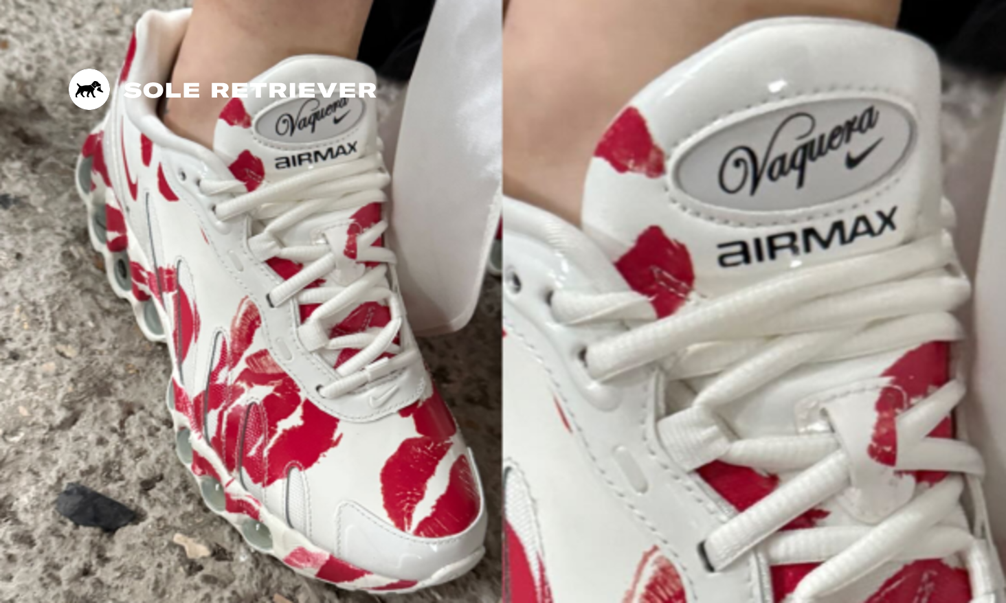 Vaquera NYC Debuts Lipstick-Covered Nike Air Max DN8 Collab at
