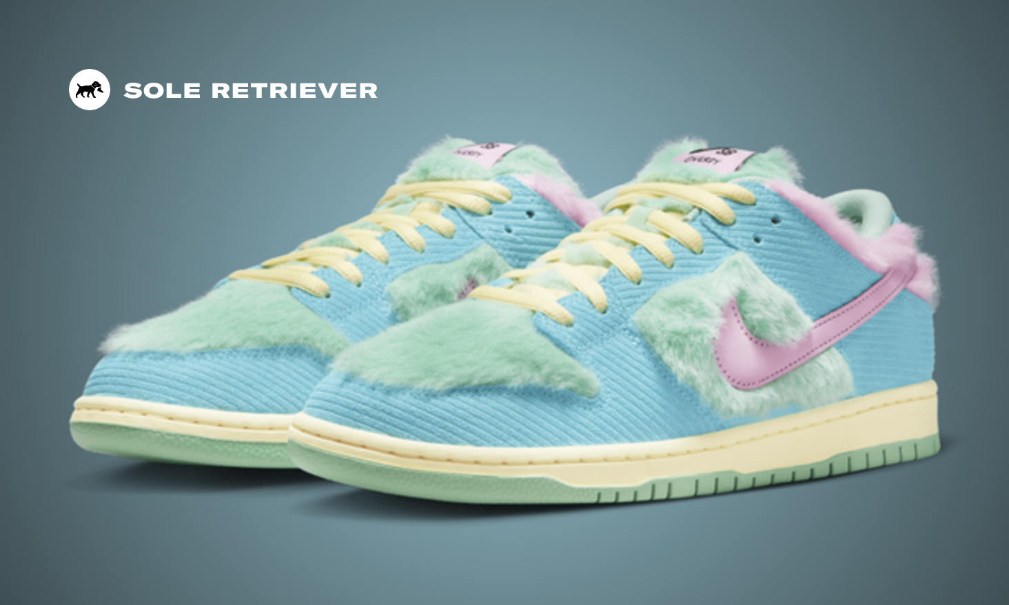 Nike SB Dunk Low Pro x Verdy 'Blue Gaze and Enamel Green