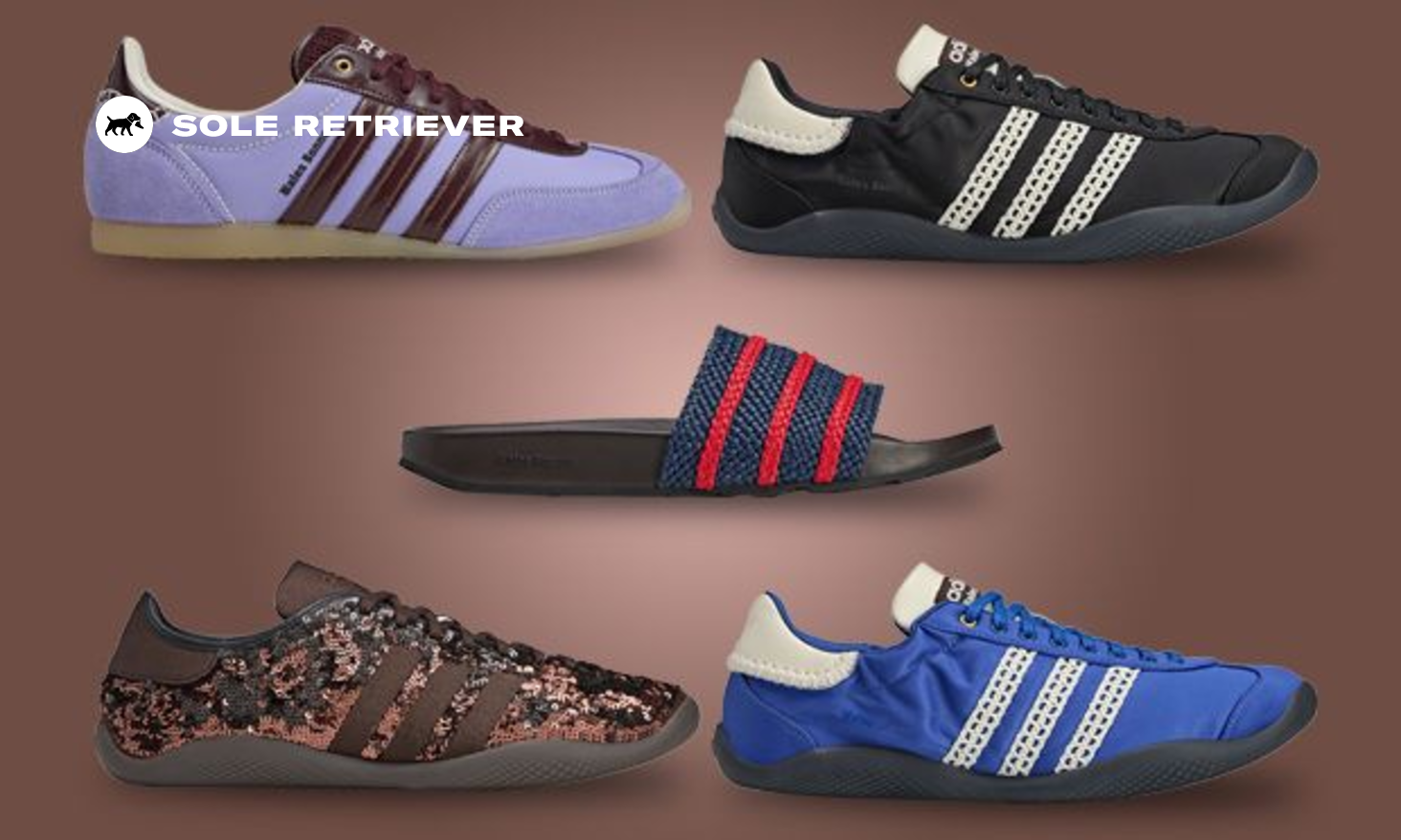 adidas Wales Bonner スニーカー 赤/青 Wales Bonner x adidas Fall/Winter 2025 Collection Features