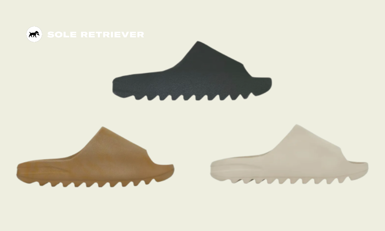 Where To Buy The adidas Yeezy Slide Onyx, Ochre And Pure