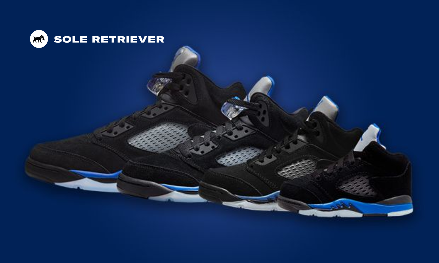 Air Jordan 5 Retro “Racer Blue” Black/Silver/Racer Blue