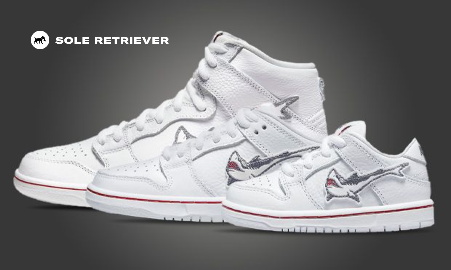 Where To Buy The Oski x Nike SB Dunk High Great White Shark