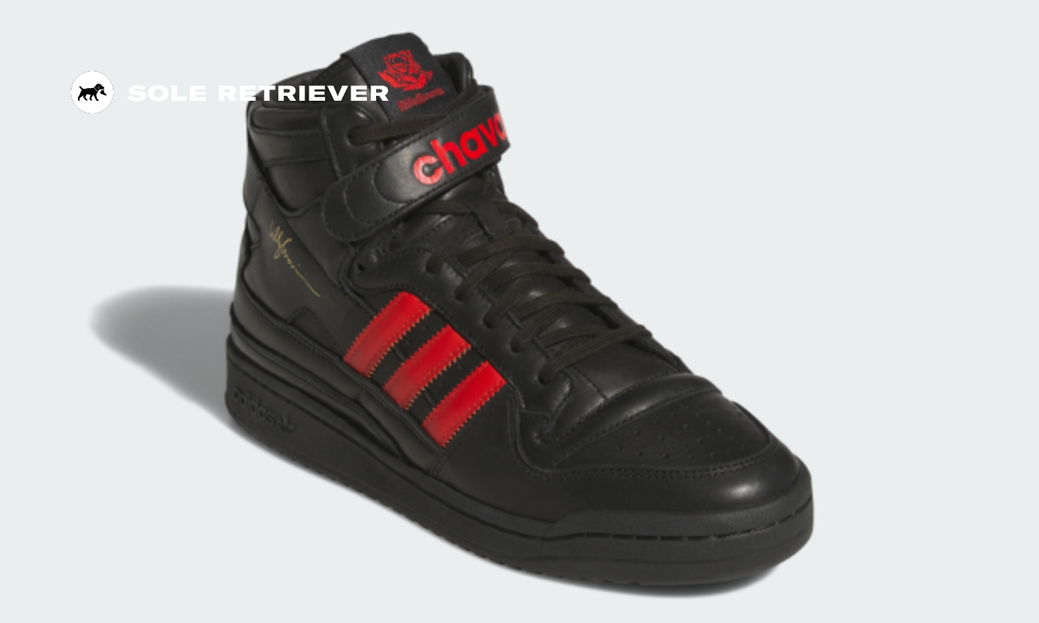 Designer Willy Chavarria Adds Red and Black Forum 84 Hi to adidas