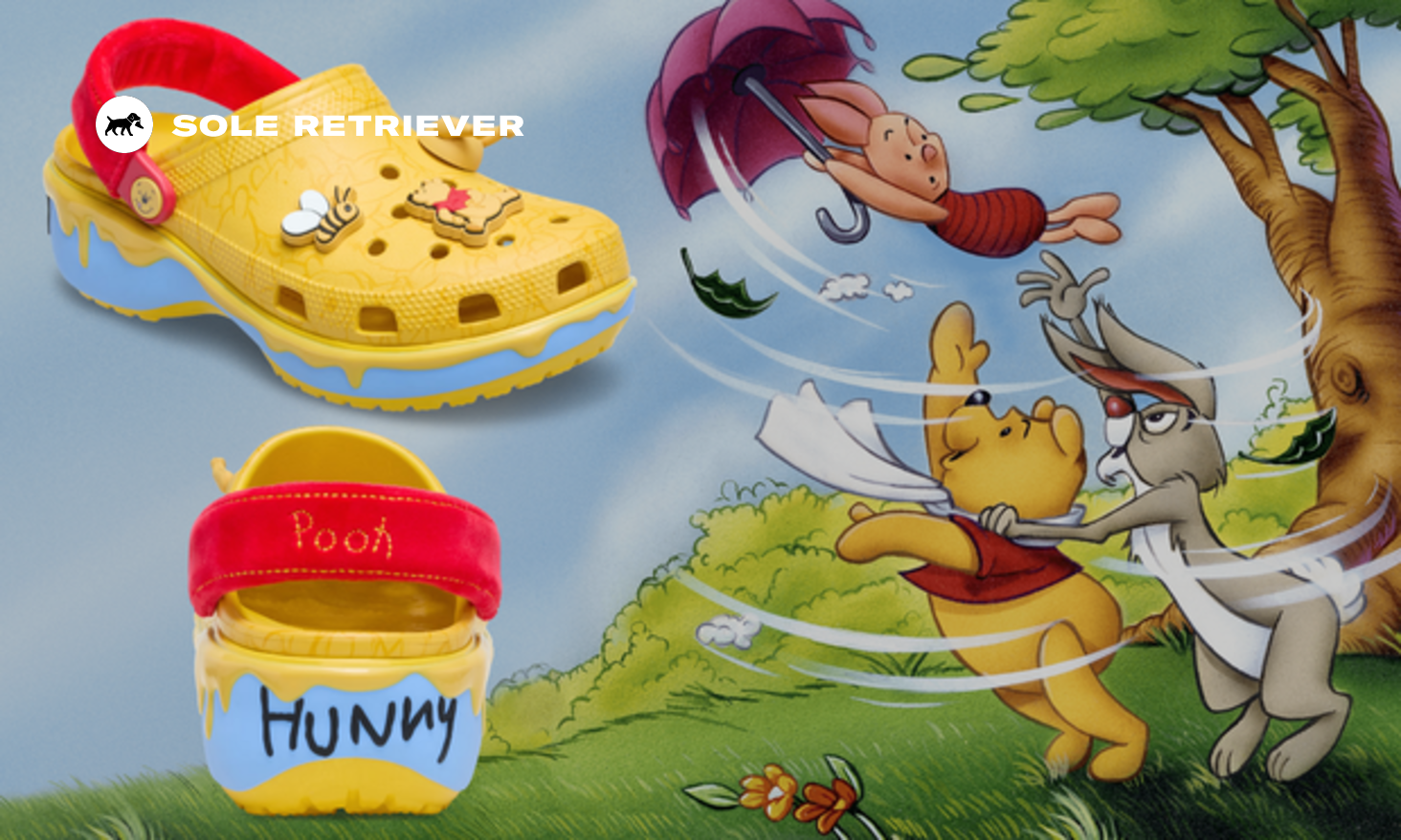 【CROCS】 Disney Winnie The Pooh Classic Platform Clog CROCS X Disney Winnie The Pooh Classic Platform Clog WMNS