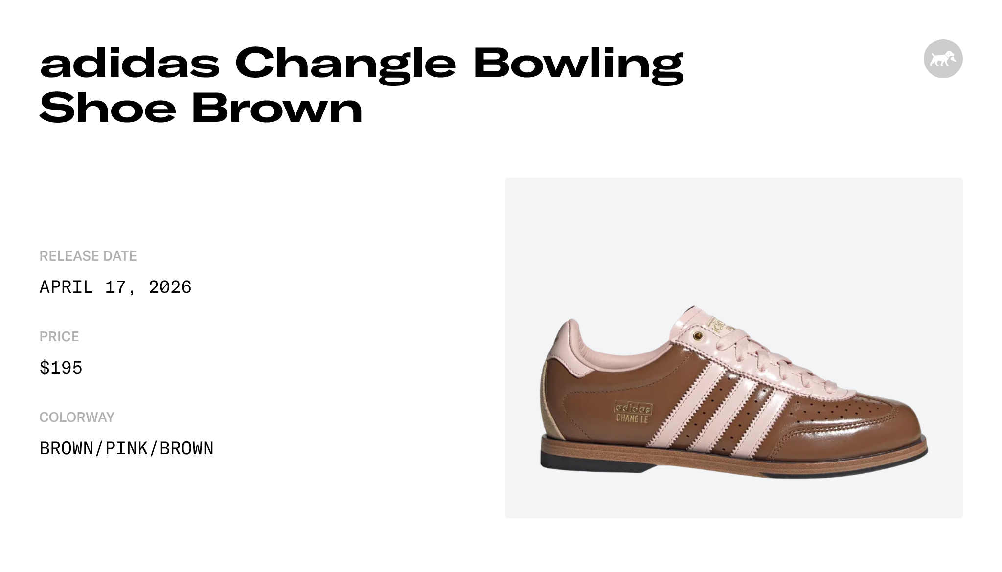 adidas Changle Bowling Shoe Brown - KJ5142 Release Info
