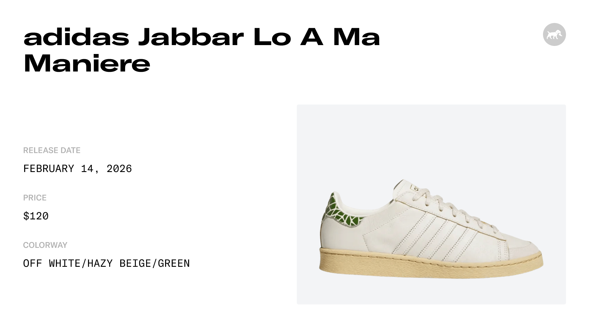 adidas Jabbar Lo A Ma Maniere - KI6976 Raffles & Where to Buy