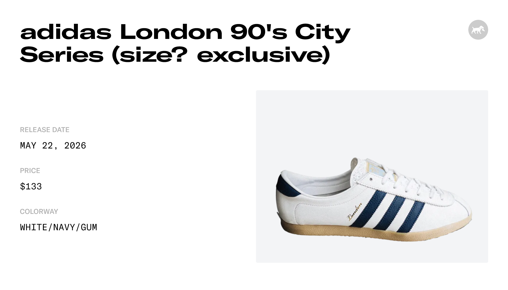 adidas London 90's City Series (size? exclusive) - KI8065