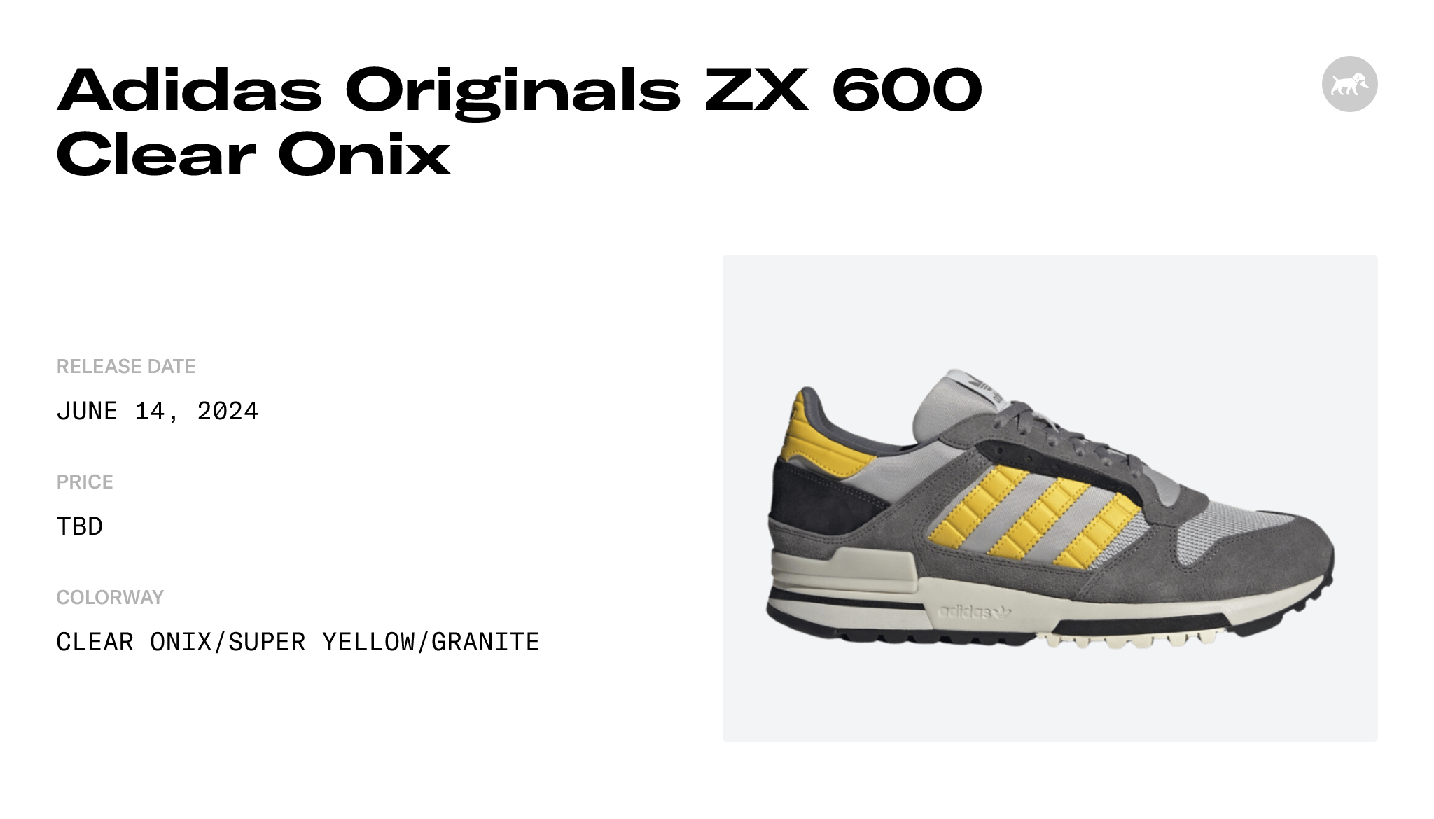 Adidas Originals ZX 600 Clear Onix - IH2712 Raffles & Where to Buy