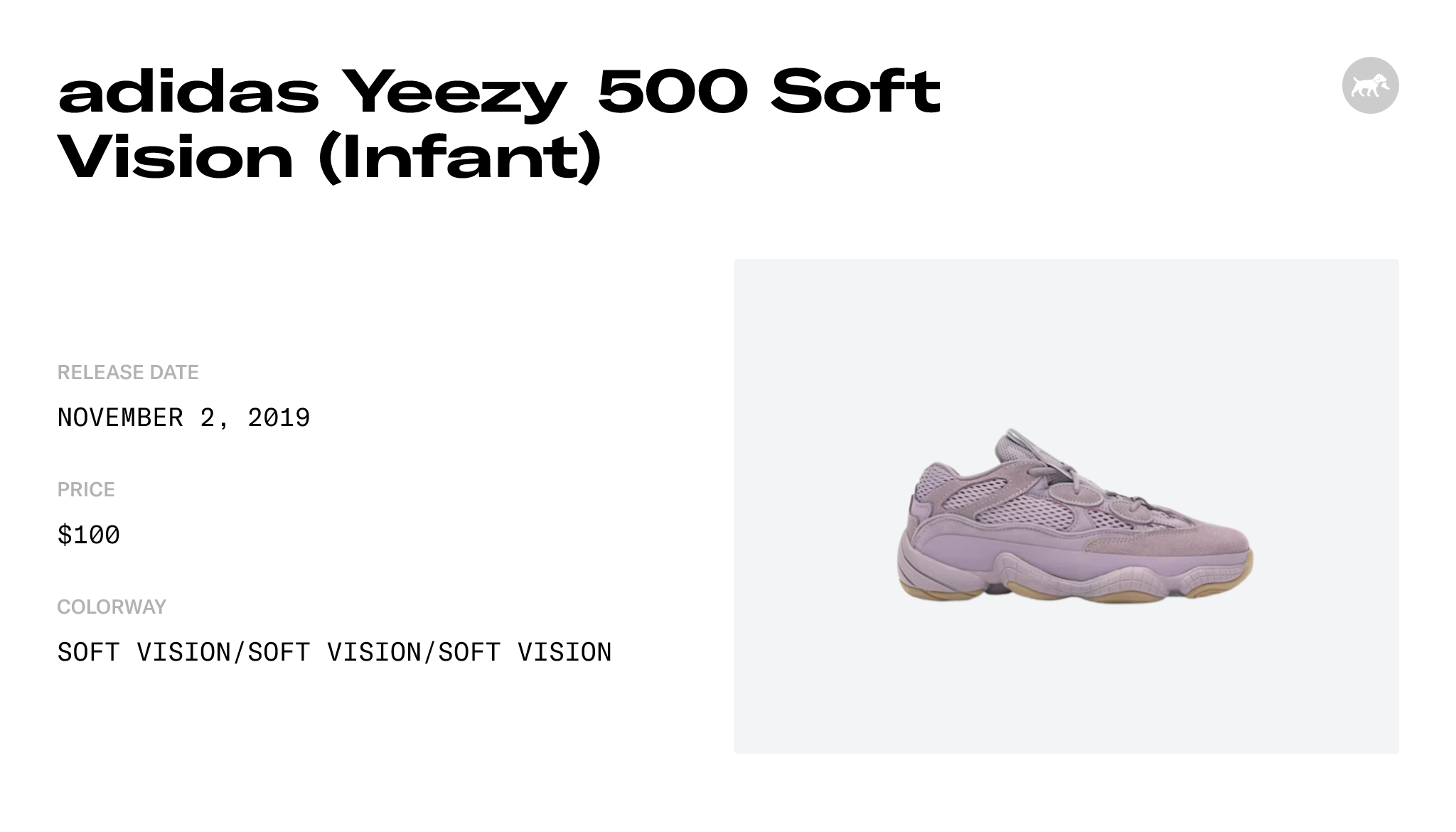 yeezy 500 soft vision infant