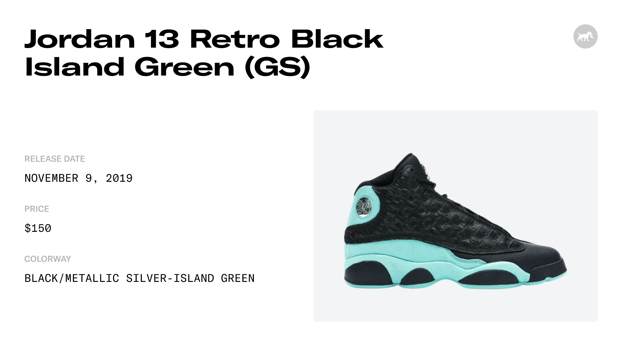 jordan 13 black island green
