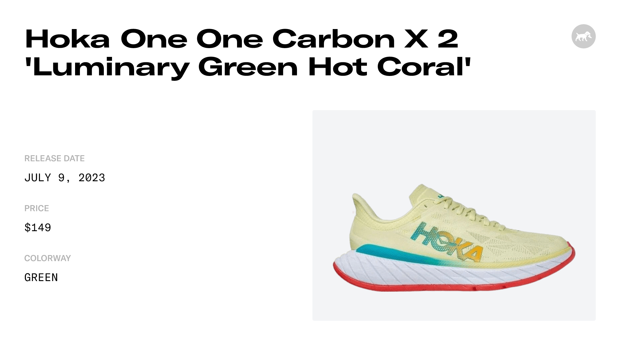 hoka carbon x 2 luminary green