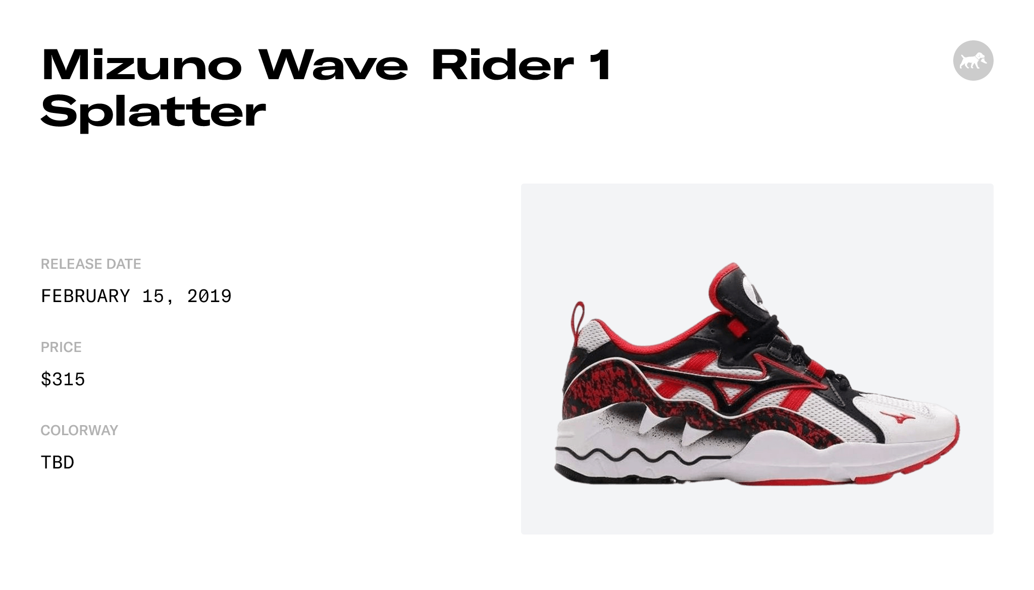Mizuno Wave Rider 1 Splatter - D1GA192509 Raffles & Where to Buy